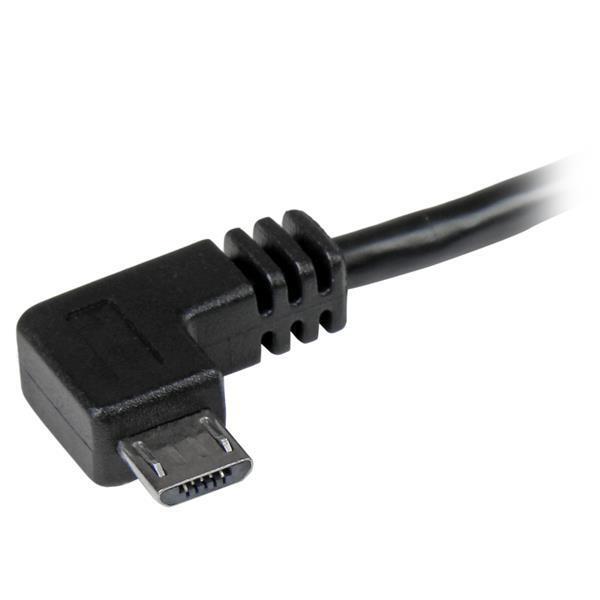 Startech USB2AUB2RA1M 3FT (36") Micro-USB to USB with Right Angle Connectors M/M