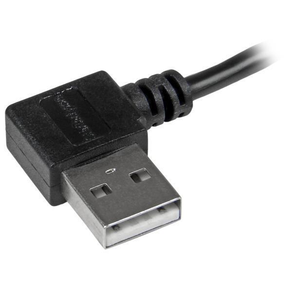 Startech USB2AUB2RA1M 3FT (36") Micro-USB to USB with Right Angle Connectors M/M