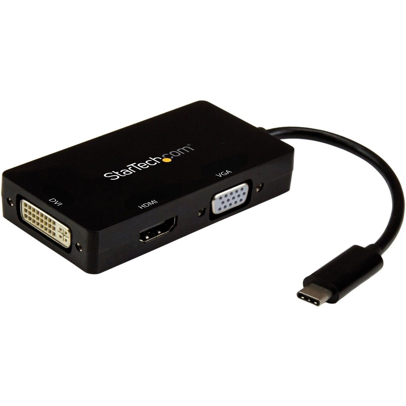 StarTech CDPVGDVHDBP USB-C Multiport Video Adapter - 3-in-1 USB Type-C Video