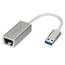 StarTech USB31000SA USB 3.0 to Gigabit Network Adapter - Silver - Sleek Aluminum