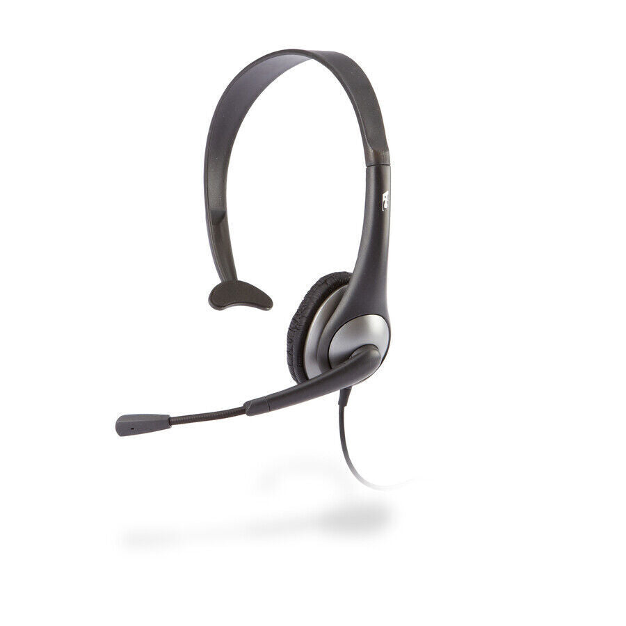 Cyber Acoustics AC-104 Headset - Mono - Mini-phone (3.5mm) - Wired
