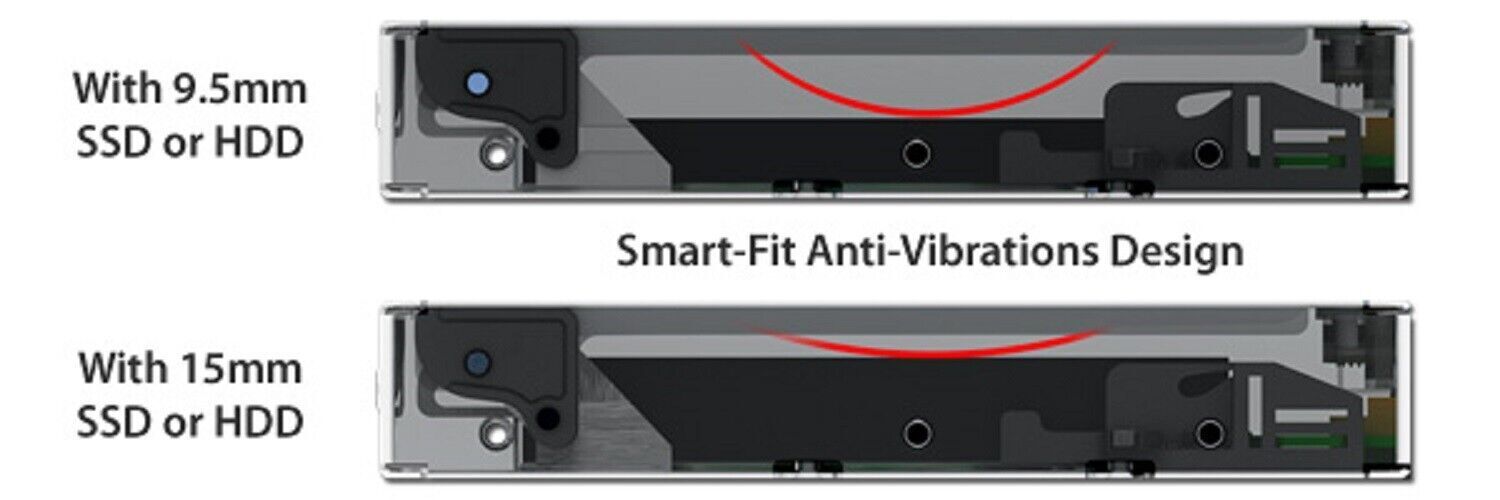 Icy Dock MB982SP-1S EZConvertPro Full Metal 2.5" to 3.5" SATA Single Channel SAS