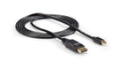 StarTech MDP2DPMM10 10ft (3m) Mini DisplayPort to DisplayPort 1.2 Cable, 4K x 2K