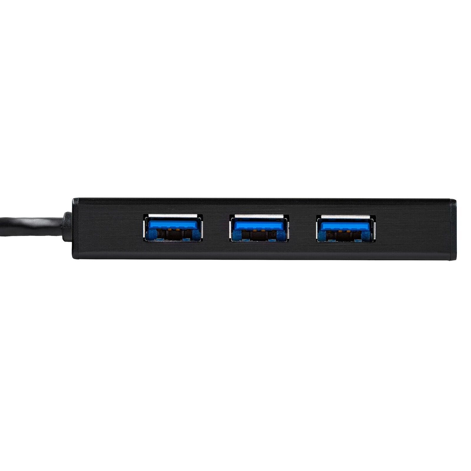 StarTech ST3300GU3B 3 Port Portable USB 3.0 Hub with Gigabit Ethernet Adapter