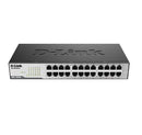 D-Link DES-1024D Fast Ethernet Unmanaged Rack Mount Switch 24-Port 10/100 Mbps