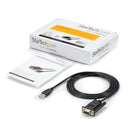 StarTech ICUSB232FTN USB to Serial Adapter - Null Modem - FTDI USB UART Chip