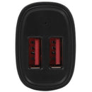 StarTech USB2PCARBKS Dual Port USB Car Charger - Black - High Power 24W/4.8A