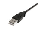 StarTech USB2HABM6LA 6 ft Mini USB Cable - A to Left Angle Mini B