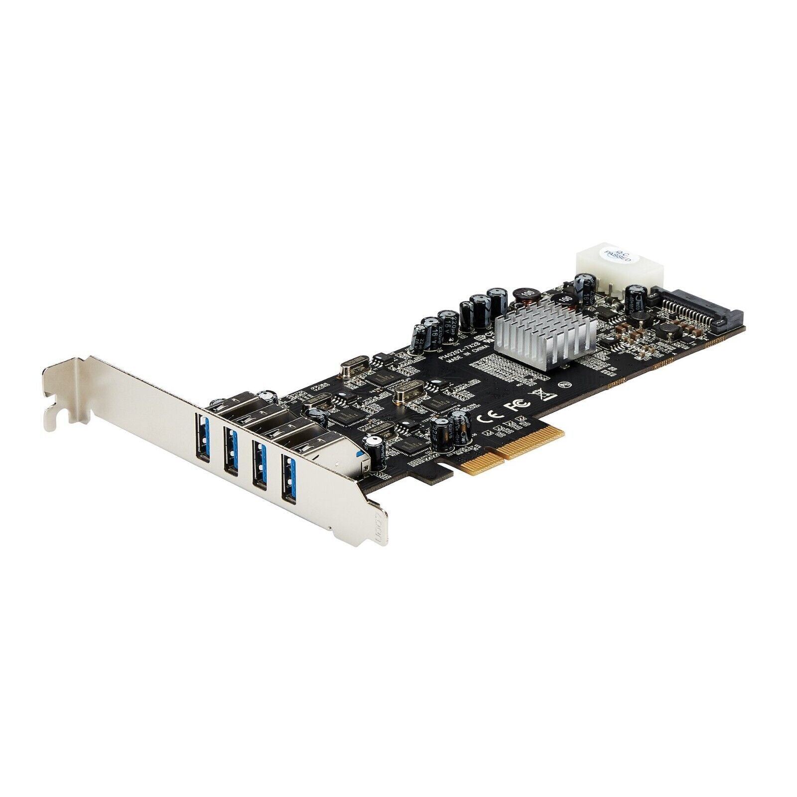 StarTech PEXUSB3S44V 4 Port PCI Express (PCIe) SuperSpeed USB 3.0 Card Adapter