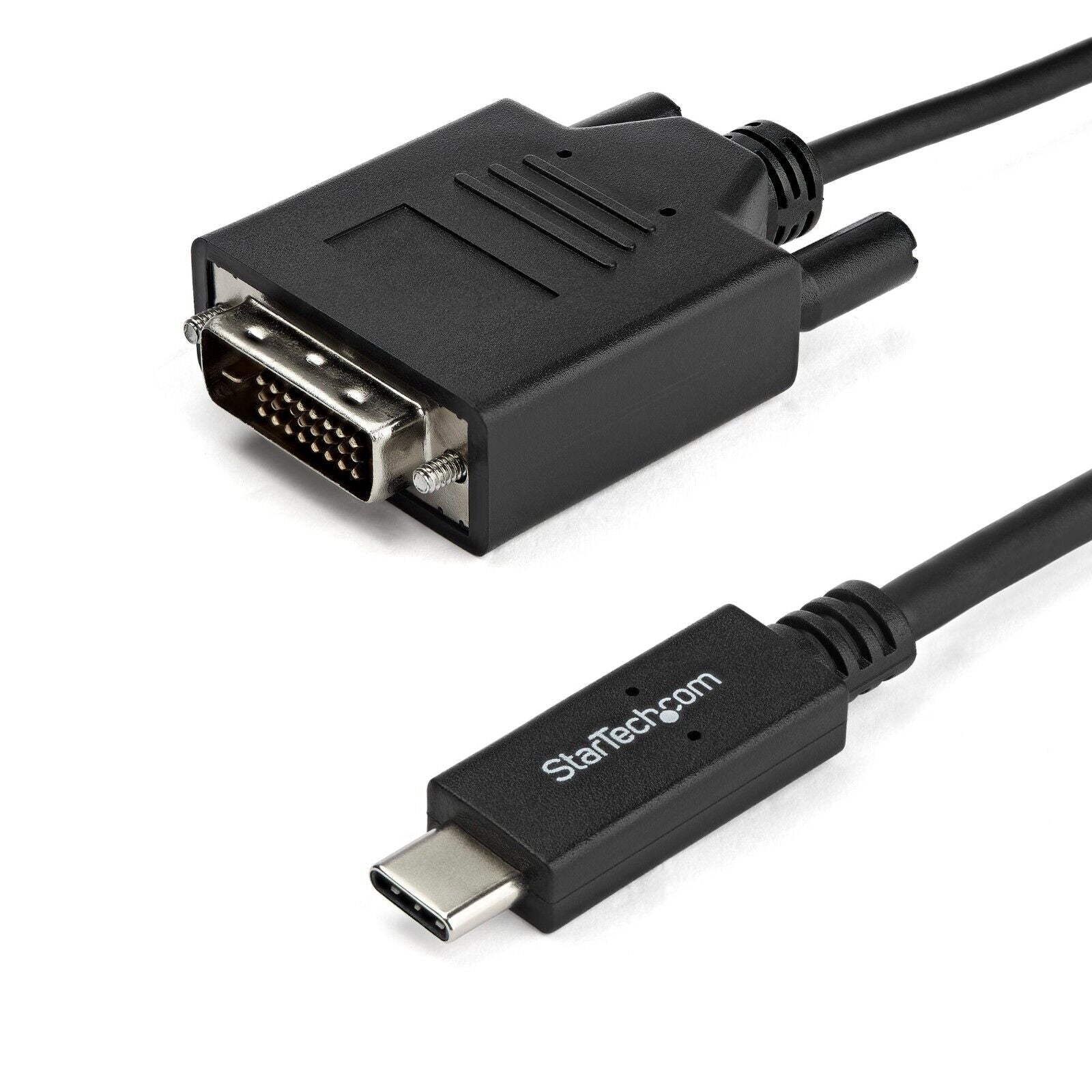 StarTech CDP2DVIMM2MB 6.6 ft / 2 m USB-C to DVI Cable - USB Type-C Video Adapter