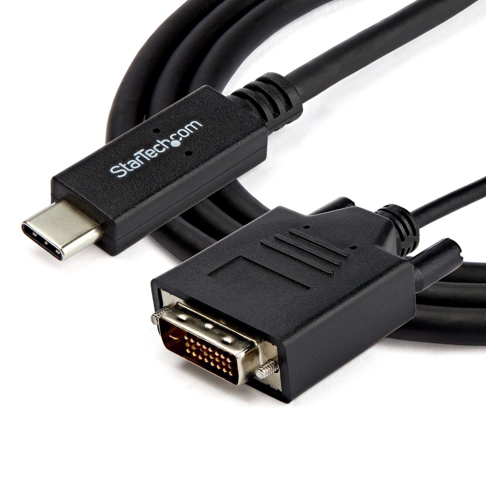 StarTech CDP2DVIMM2MB 6.6 ft / 2 m USB-C to DVI Cable - USB Type-C Video Adapter