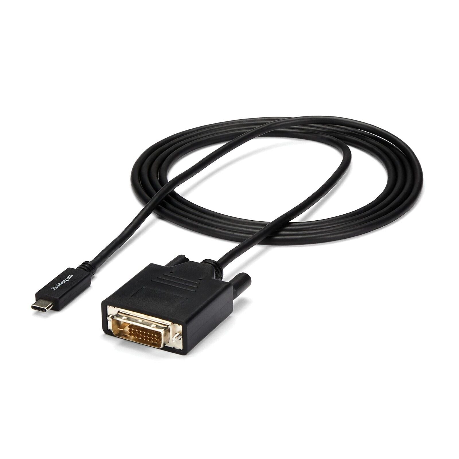 StarTech CDP2DVIMM2MB 6.6 ft / 2 m USB-C to DVI Cable - USB Type-C Video Adapter