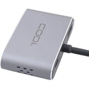 CODi A01063M 4-In-1 USB-C Display Adapter (HDMI, VGA, USB-C PD, USB-A 3.0)