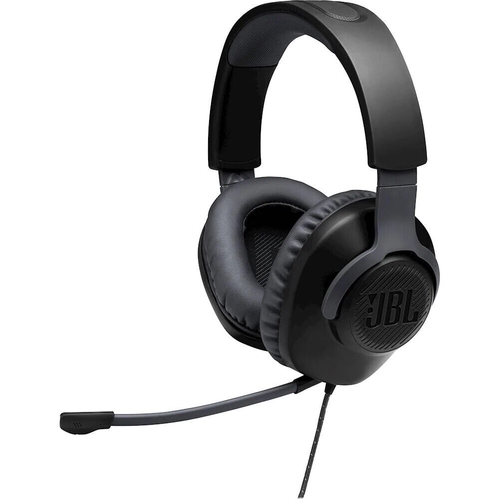 JBL Quantum 100 Surround Over the Ear Head Surround Sound PC PS4 Gaming Headset