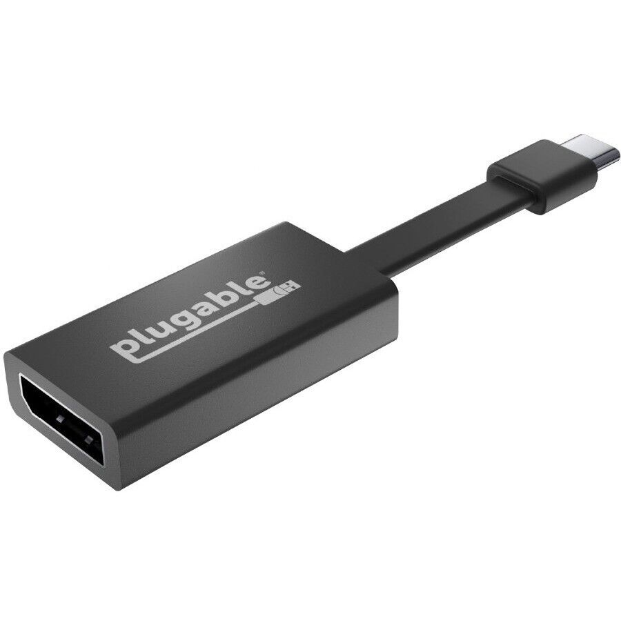 Plugable USBC-TDP USB C to DisplayPort Adapter 4K 60Hz, Thunderbolt 3 to Display