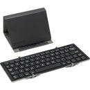 Plugable BT-KEY3 Foldable Bluetooth Keyboard Compatible with iPad, iPhones,