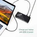 Plugable UD-CA1A USB C Docking Station with Charging Compatible with Thunderbolt