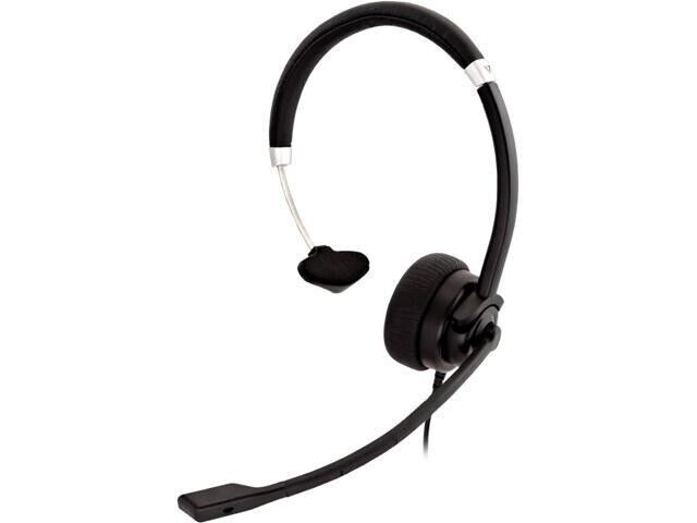 V7 HA401 Deluxe Mono Headset - Mono - Mini-phone (3.5mm) Wired - 31.50 Hz 20 kHz