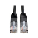 Tripp Lite N002-005-BK Cat5e 350 MHz Molded (UTP) Ethernet Cable (RJ45 M/M) PoE