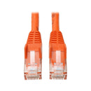 Tripp Lite N201-003-OR 3FT CAT6 Gigabit Snagless Molded Patch Cable RJ45 Orange