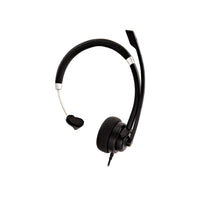 V7 HU411 Deluxe USB Mono Headset with Boom Mic Mono USB-A 31.50 Hz 1.8 Cable