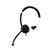 V7 HU411 Deluxe USB Mono Headset with Boom Mic Mono USB-A 31.50 Hz 1.8 Cable