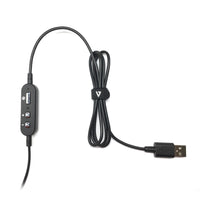 V7 HU411 Deluxe USB Mono Headset with Boom Mic Mono USB-A 31.50 Hz 1.8 Cable