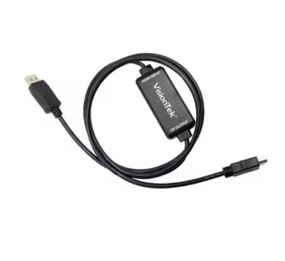 VisionTek 900822 HDMI to DisplayPort 1.5M Active Cable (M/M) - Black