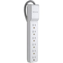 Belkin BE106000-2.5 Home/Office Series Surge Protector With 6 Outlets, 2.5' Cord