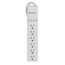 Belkin BE106000-2.5 Home/Office Series Surge Protector With 6 Outlets, 2.5' Cord