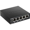 D-Link DGS-1005P 5-Port Desktop Gigabit PoE+ Switch Manageable Gigabit Ethernet