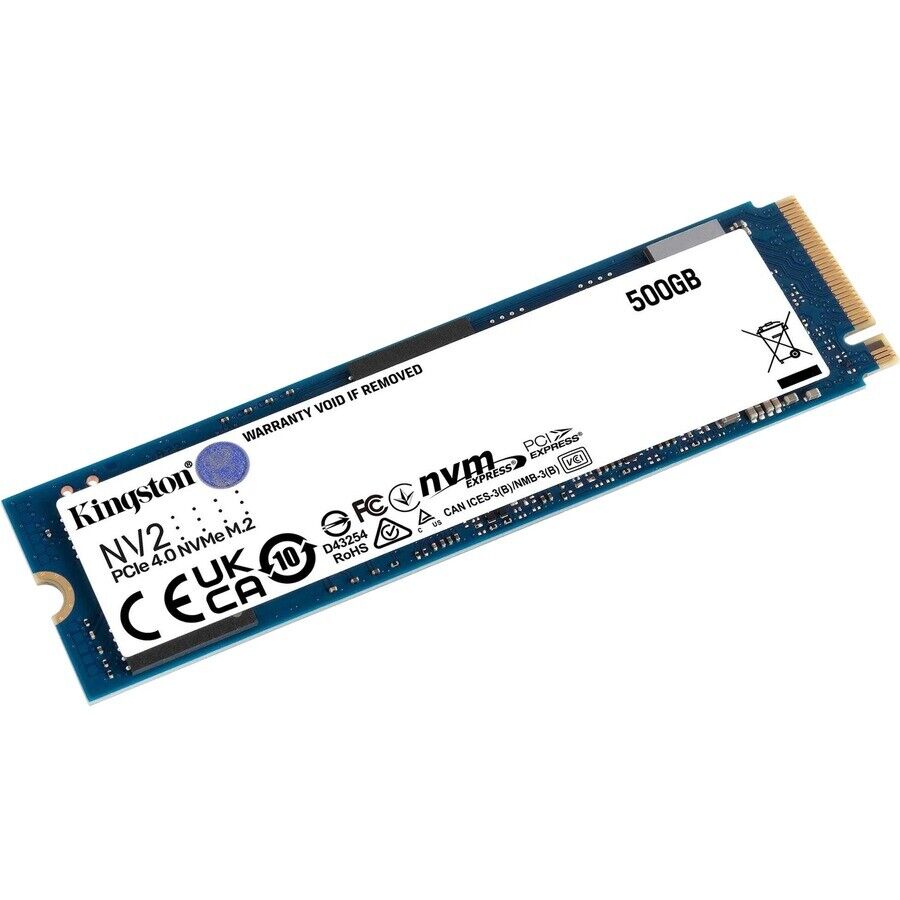 Kingston SNV2S/500G 500 GB Solid State Drive - M.2 2280 Internal - PCI Express