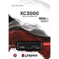 Kingston SKC3000S/1024G KC3000 1 TB Solid State Drive - M.2 2280 Internal