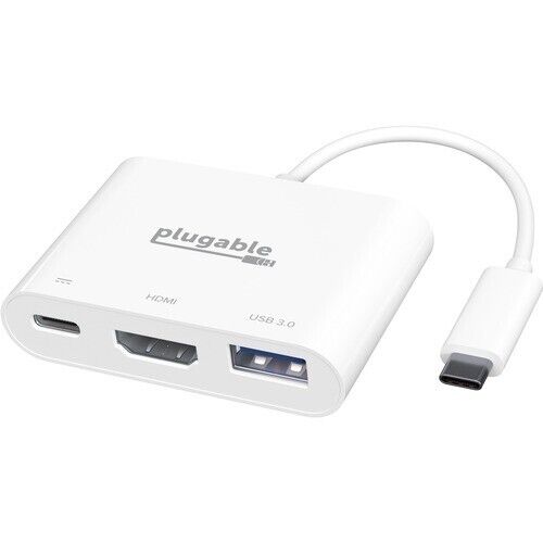 Plugable USBC-MD101 USB C Mini Dock with HDMI, USB 3.0 and Pass-Through Charging