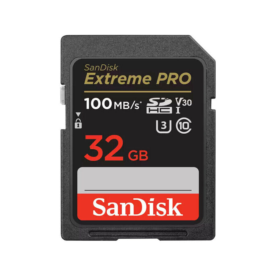 SanDisk SDSDXXO-032G-ANCIN Extreme PRO 32 GB Class 10/UHS-I (U3) V30 SDHC