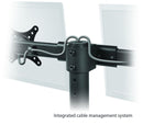 SIIG CE-MT1712-S2 Dual Monitor Desk Stand - 13" to 27" - 44 lb Load Capacity