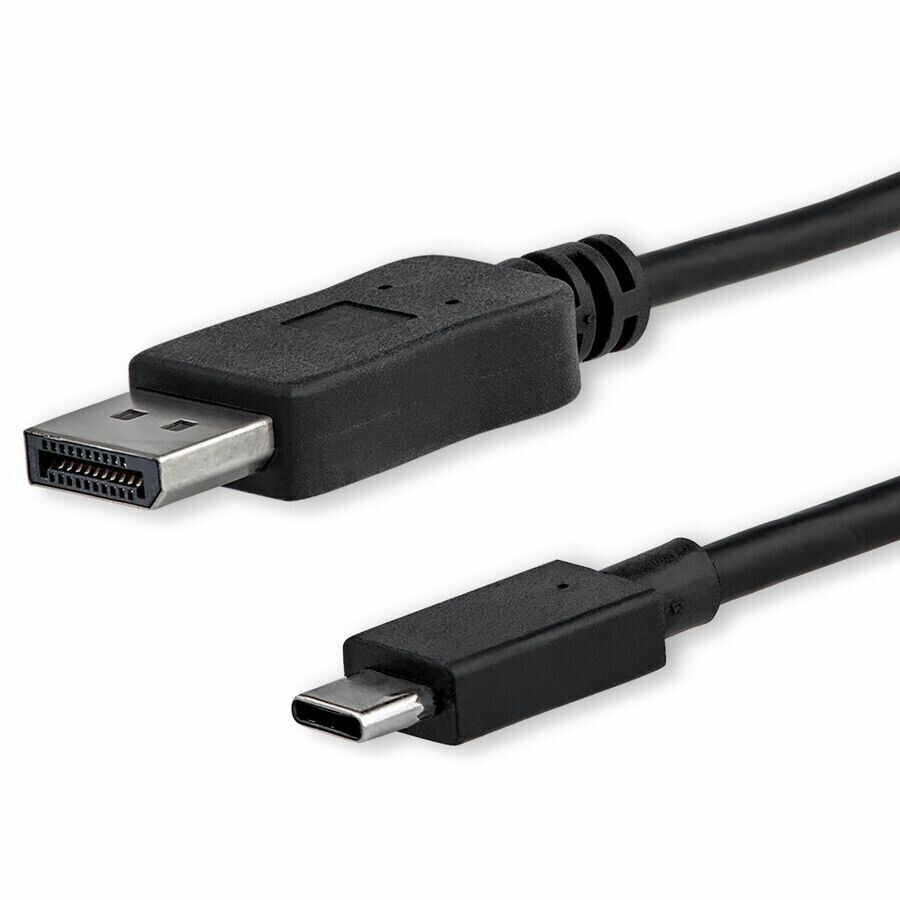 StarTech CDP2DPMM6B 6ft/1.8m USB C to DisplayPort 1.2 Cable 4K 60Hz - USB Type-C