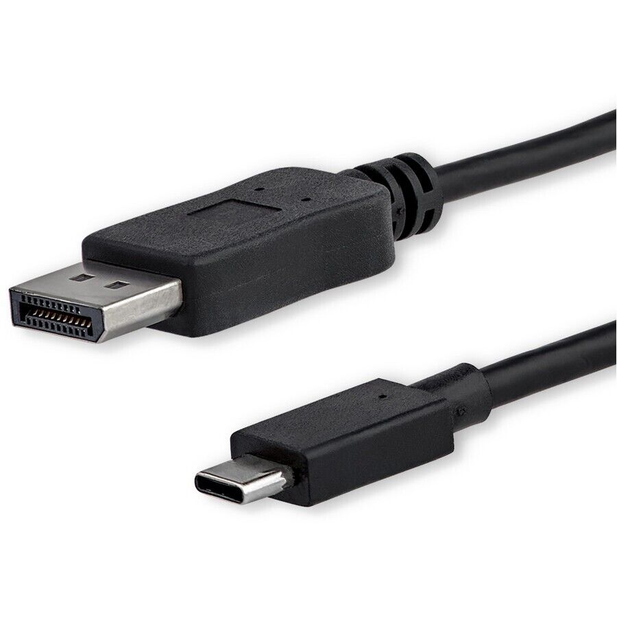 StarTech CDP2DPMM1MB 3ft/1m USB C to DisplayPort 1.2 Cable 4K 60Hz - USB Type-C