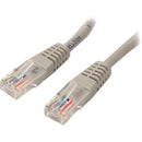 StarTech M45PATCH5GR 5 ft Cat5e Gray Molded RJ45 UTP Cat 5e Patch Cable - 5ft