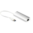 StarTech ST3300G3UA 3 Port Portable USB 3.0 Hub plus Gigabit Ethernet - Built-In