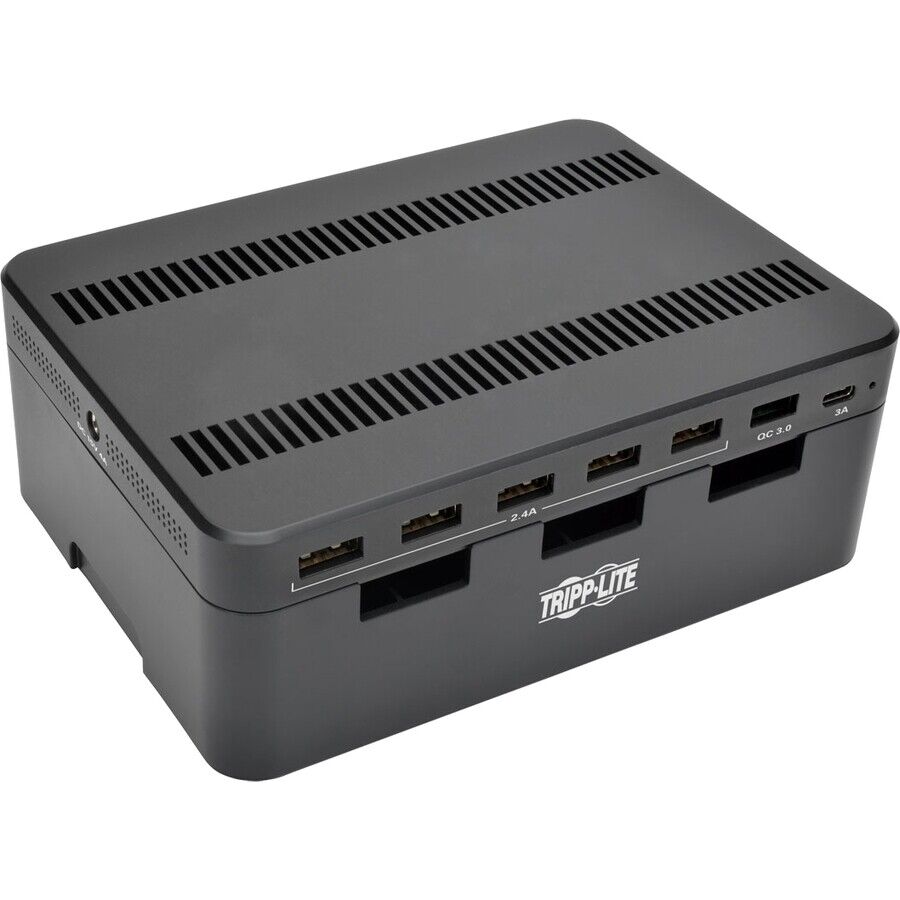 Tripp Lite U280-007-CQC-ST 7-Port USB Charging Station Hub Quick Charge 3.0, USB