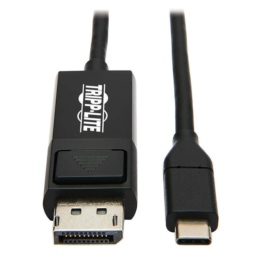 Tripp Lite U444-006-DP-BE USB C to DisplayPort Adapter Cable USB 3.1 Locking 4K