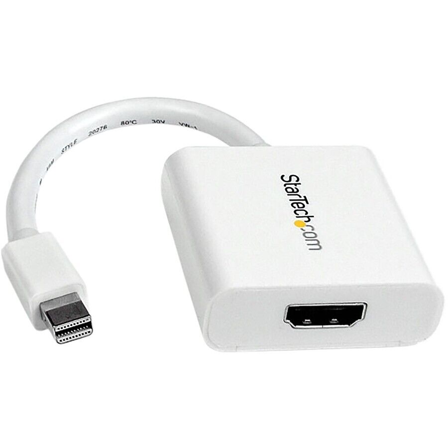 StarTech MDP2HDW Mini DisplayPort to HDMI Adapter, Mini DP to HDMI Video