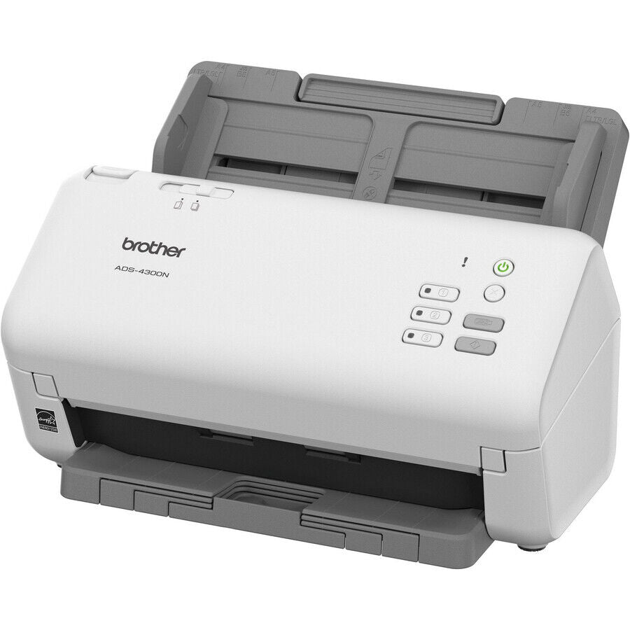 Brother ADS4300N Professional Desktop Scanner - 48-bit Color - 40 ppm (Mono)