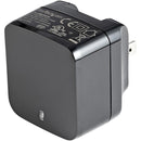 StarTech USB2PACUBK 2Port USB Wall Charger, 17W Wall Charger Hub(2.4A & 1A port)