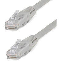 StarTech C6PATCH15GR 15ft CAT6 Ethernet Cable - Gray Molded Gigabit - 100W PoE