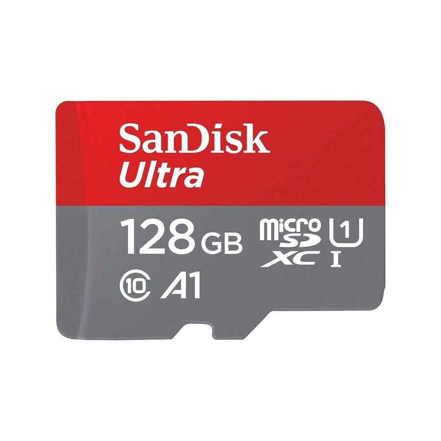 SanDisk SDSQUA4-128G-AN6MA Ultra 128 GB Class 10/UHS-I microSDXC - 120 MB/s Read