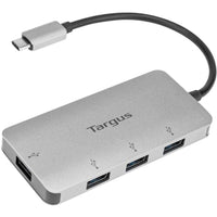 Targus ACH226BT USB-C to 4-Port USB-A Hub - 4 USB 3.0 Port(s) - PC, Mac