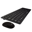 V7 CKW550USBT Bluetooth Slim Keyboard and Mouse Combo - USB Wireless Bluetooth/