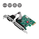 SIIG JJ-E20311-S1 DP Cyber 1S1P PCIe Card - Full-height Plug-in Card